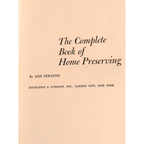 2 Vintage Cookbooks Complete Book Of Home Preserving Sproutmans Kitchen Garden - Picture 8 of 15